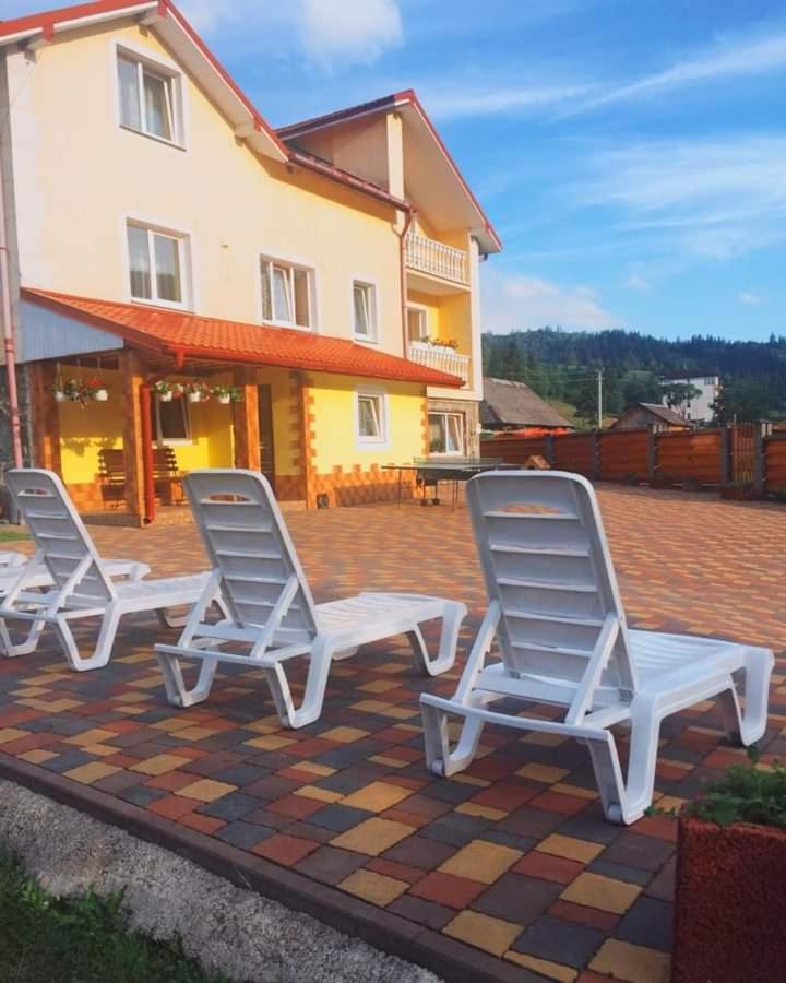 Hotel Karpatskyi Maetok Slavske Esterno foto